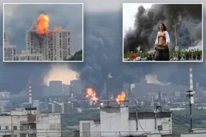 Ukraine strikes Moscow oil refinery, disrupting commercial flights in significant drone assault