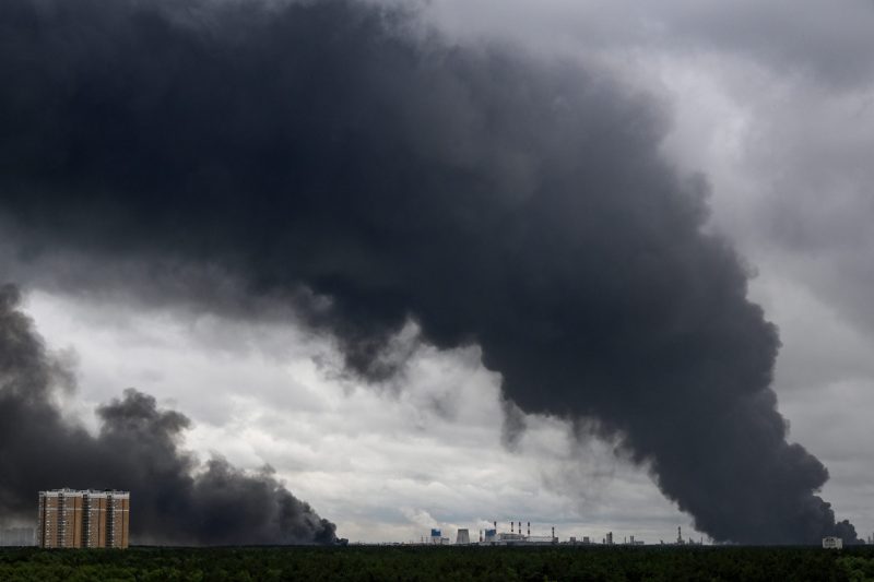 Ukraine targets Moscow oil refinery in biggest drone strike of the war