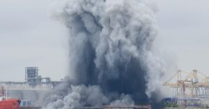 Ukrainian Sea Drones Detonate in and Around Romanian Port