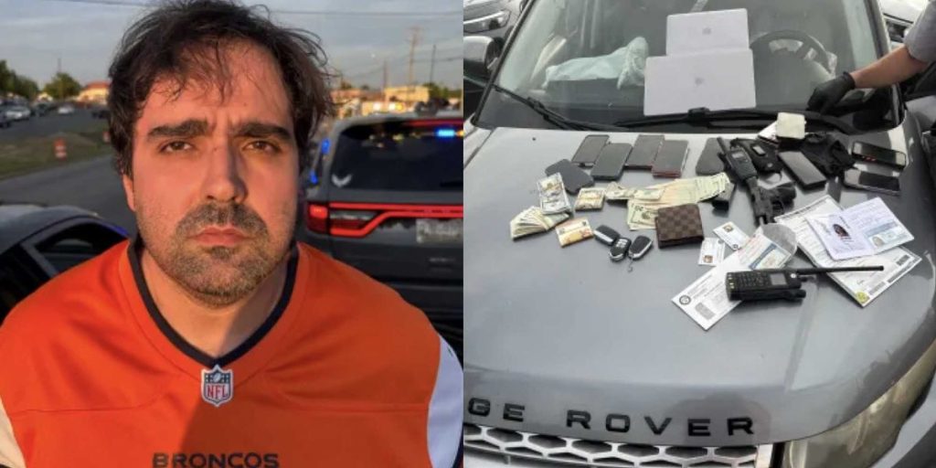 Unlawful immigrant accused of crashing car during ICE arrest after holding his wife hostage, authorities say