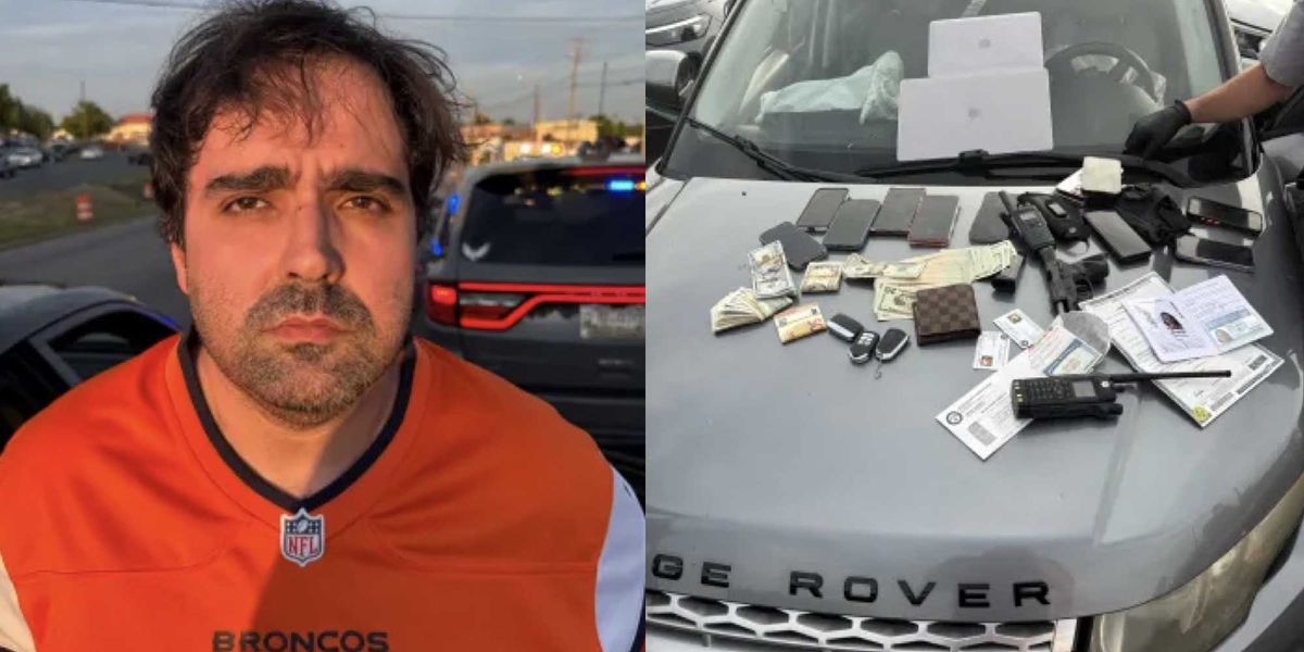 Unlawful immigrant accused of crashing car during ICE arrest after holding his wife hostage, authorities say