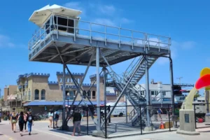 Unusual lifeguard tower in San Diego opens at a cost of $2.5 million