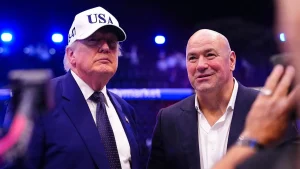 Variety criticizes Donald Trump for hosting the UFC 250 Freedom event at the White House, calling it 'Idiocracy'