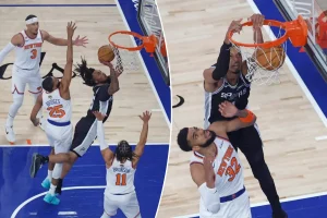 Victor Wembanyama and the Spurs dominate the Knicks in the paint as crucial Finals benefits diminish.