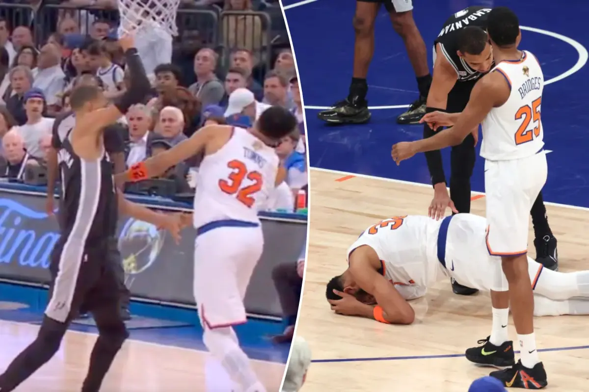 Victor Wembanyama finally receives a flagrant foul in the NBA Finals—one game too late