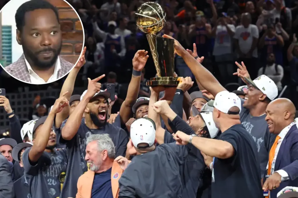 Vincent Goodwill describes the Knicks' NBA title as merely a 'participation trophy.'
