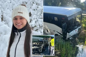 Virginia I-95 bus crash claims life of Massachusetts woman Priscilla Mafalda, who had messaged a friend about her vacation prior to the tragic accident.