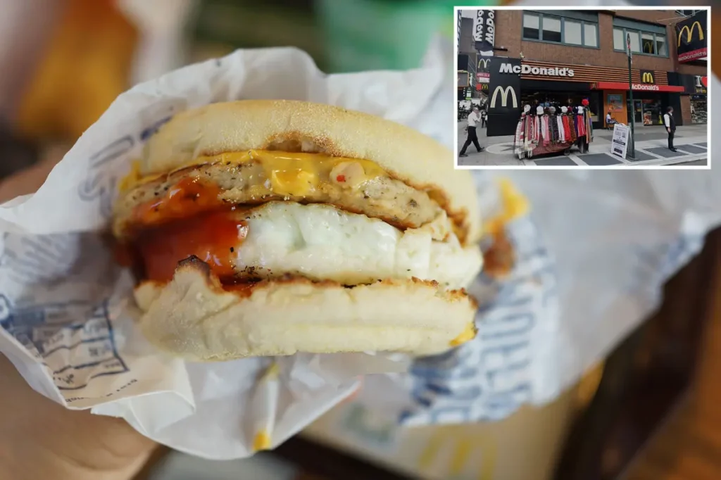 Visitor files lawsuit after sustaining 'serious' injuries while eating a McMuffin at a McDonald's in NYC