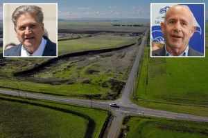 Wealthy individuals push Sacramento to overlook environmental regulations for a new ideal city.