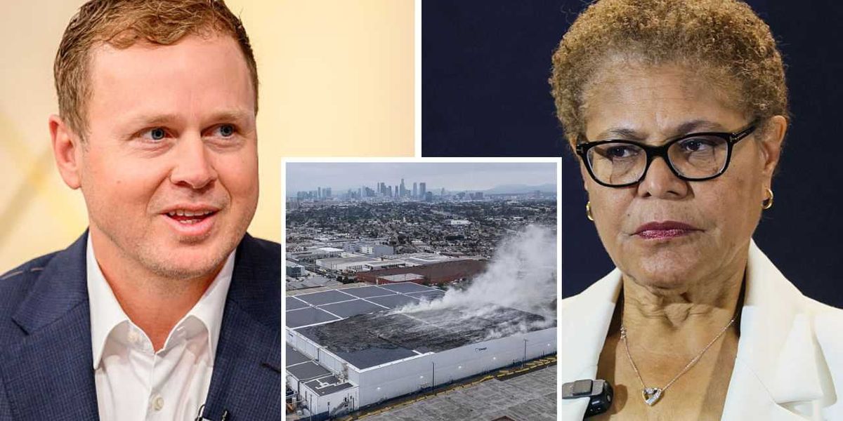 "Well done, Karen." Spencer Pratt criticizes Bass after liberal-led LA asks Texas for help with warehouse fire.