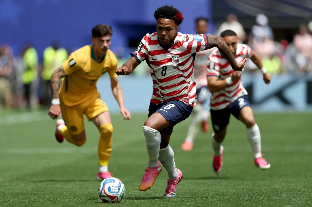 Weston McKennie of the USMNT is consistently in the spotlight during the World Cup.