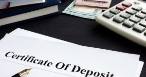 What interest can a $20,000 long-term CD account earn if it's opened now?