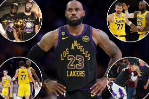 What issues arose between LeBron James and the Lakers?
