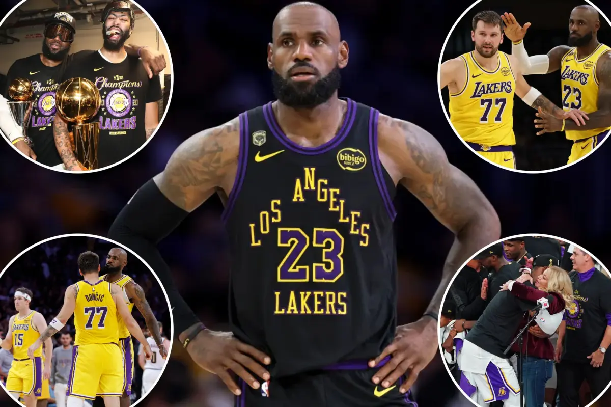 What issues arose between LeBron James and the Lakers?