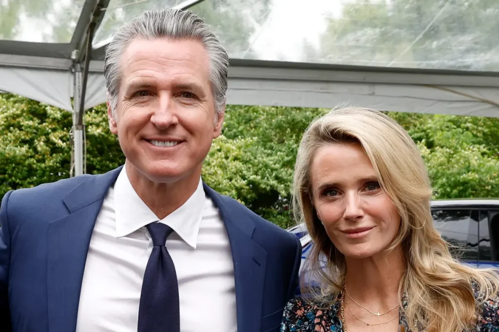 Who is Jennifer Siebel, the wife of Gavin Newsom, and what are her activities?