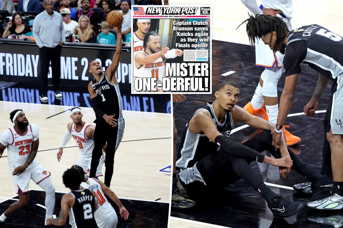 Why the bold Spurs pose a significant challenge to the Knicks after their Game 1 defeat