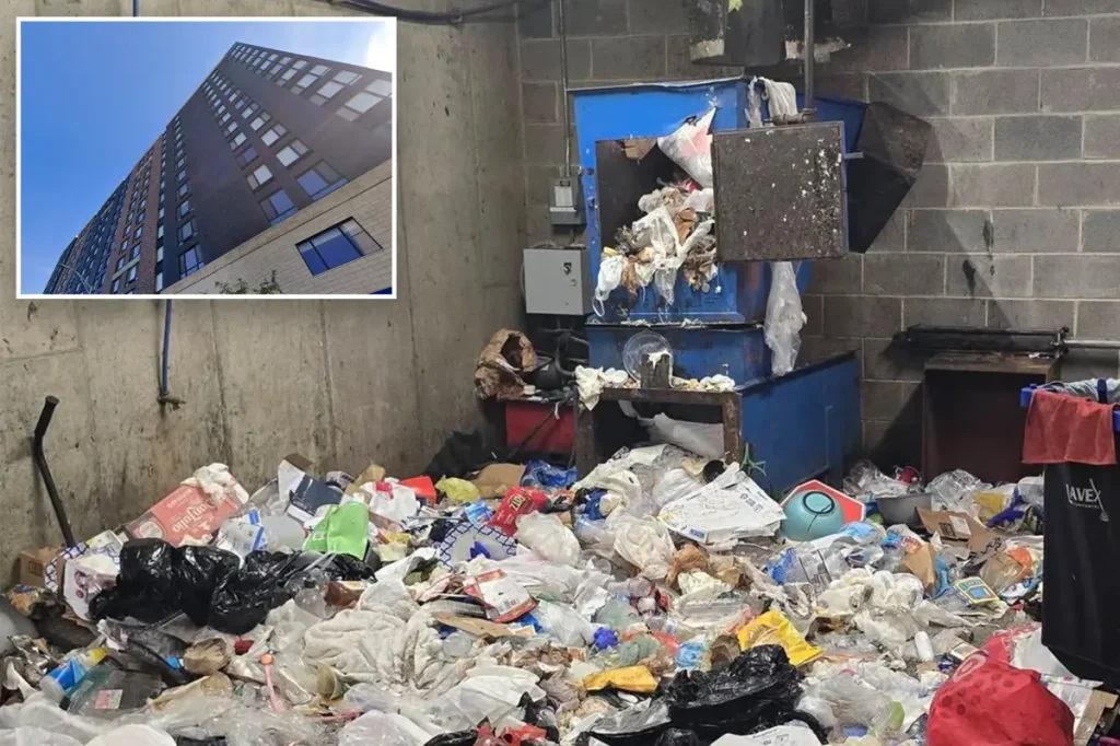 Woman experiencing paranoia falls 10 stories down trash chute in New Jersey apartment building