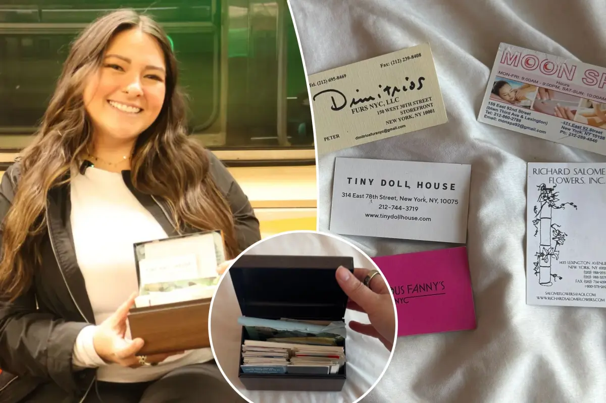 Woman's $5 address book brings back overlooked NYC businesses