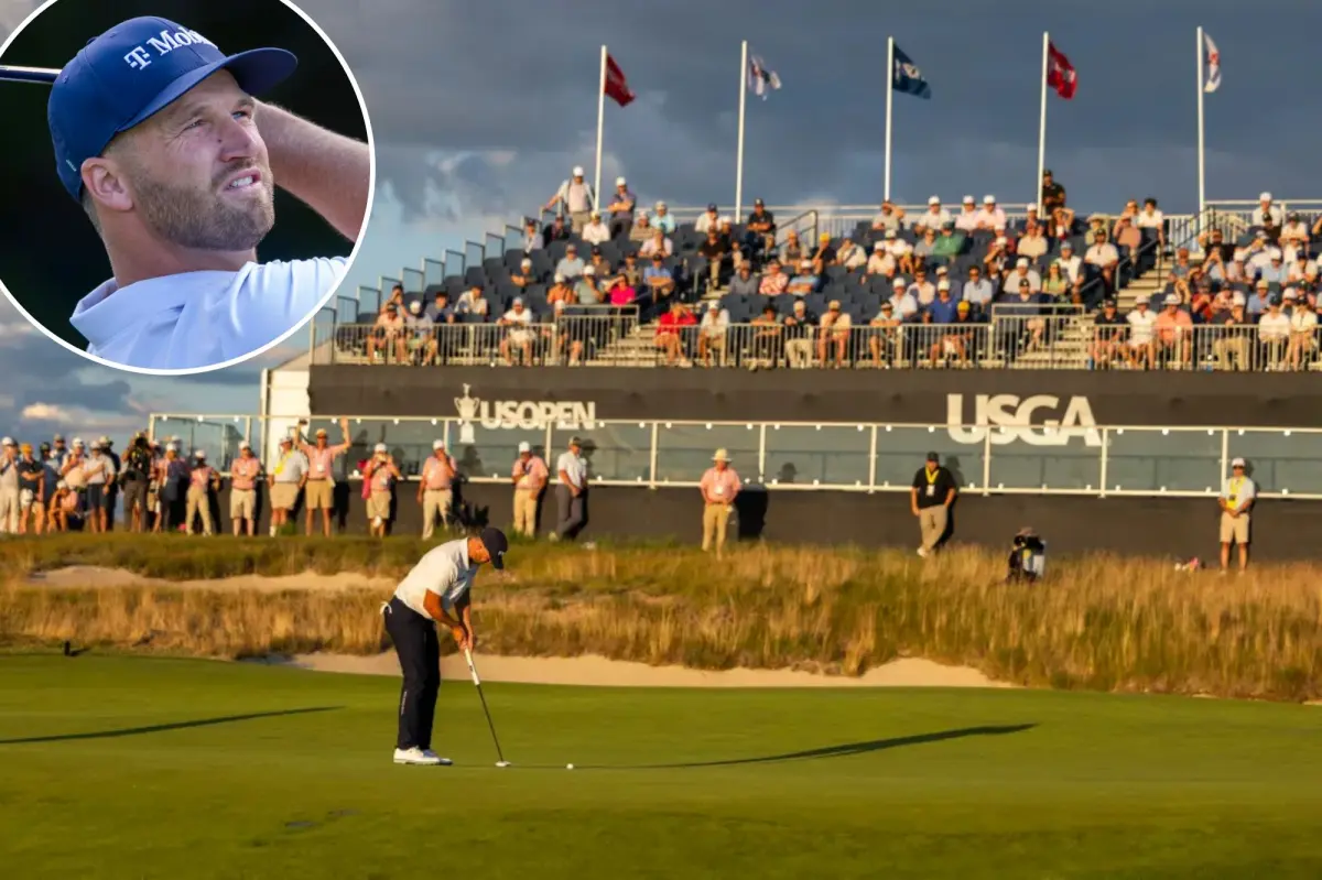 Wyndham Clark comments on the subdued crowd at the US Open in Shinnecock