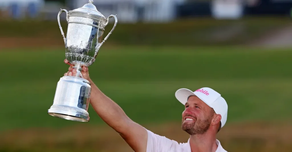 Wyndham Clark is a two-time major champion, and there's no need to be upset about it.