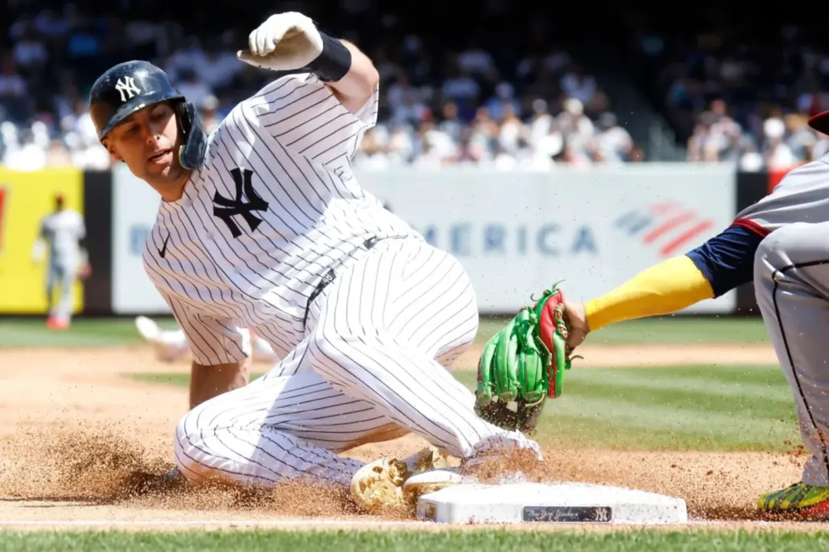 Yankees' emphasis on stealing bases is heightened with Aaron Judge sidelined