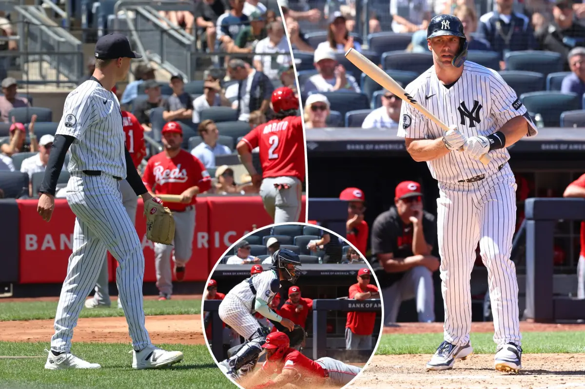 Yankees fail to hit, Will Warren struggles in messy defeat against Reds
