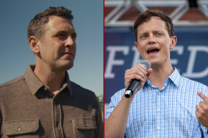 Zach Lahn wins the Republican nomination for Iowa Governor by a small margin.