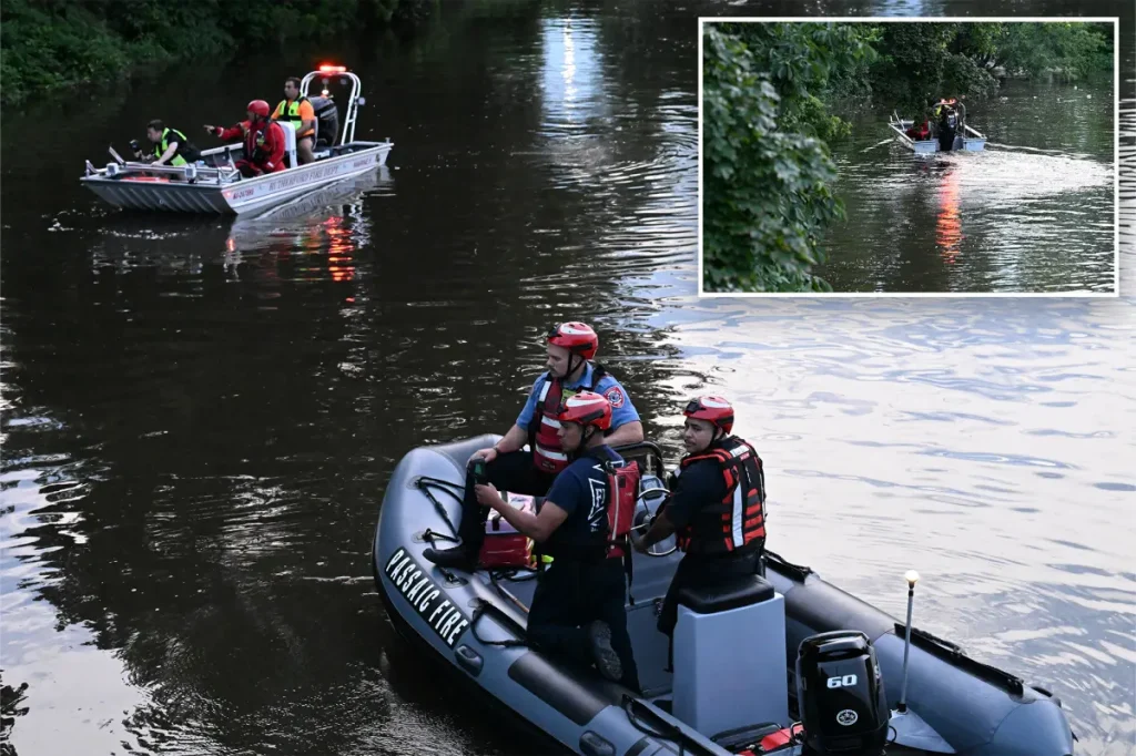 10-year-old boy drowns in NJ river while attempting to rescue his sister as search for missing girl continues