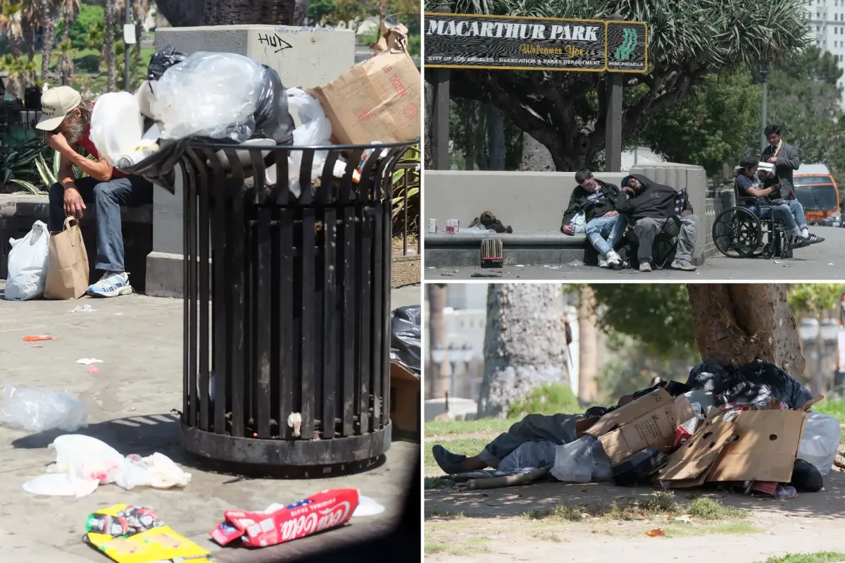 13 million pounds of trash and dangerous waste cleared from MacArthur Park as shocking level of deterioration exposed