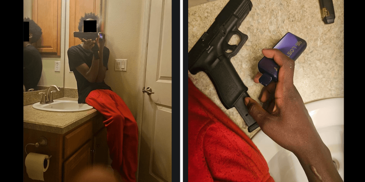 13-year-old in Florida taken into custody following social media posts of a gun and a handwritten death threat.