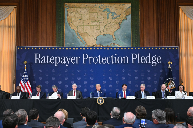 23 Governors commit to Trump-driven cost agreement for AI data centers