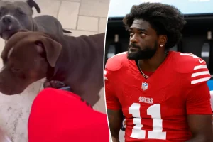49ers player Brandon Aiyuk seen kicking a dog's head in troubling video