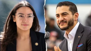 AOC supports Abdul El-Sayed in the Michigan Senate primary instead of Schumer's choice.