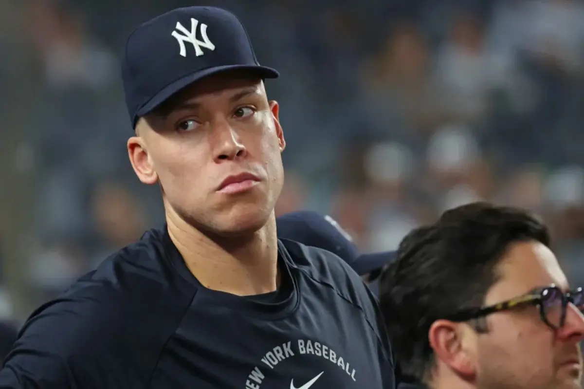 Aaron Judge is beginning to feel improved but is still weeks away from a scan on his rib.