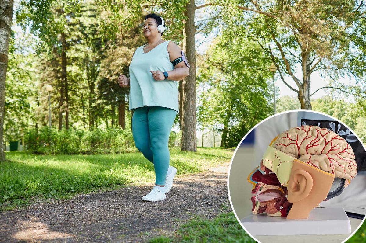 Active individuals in their 80s are less likely to experience brain decline.