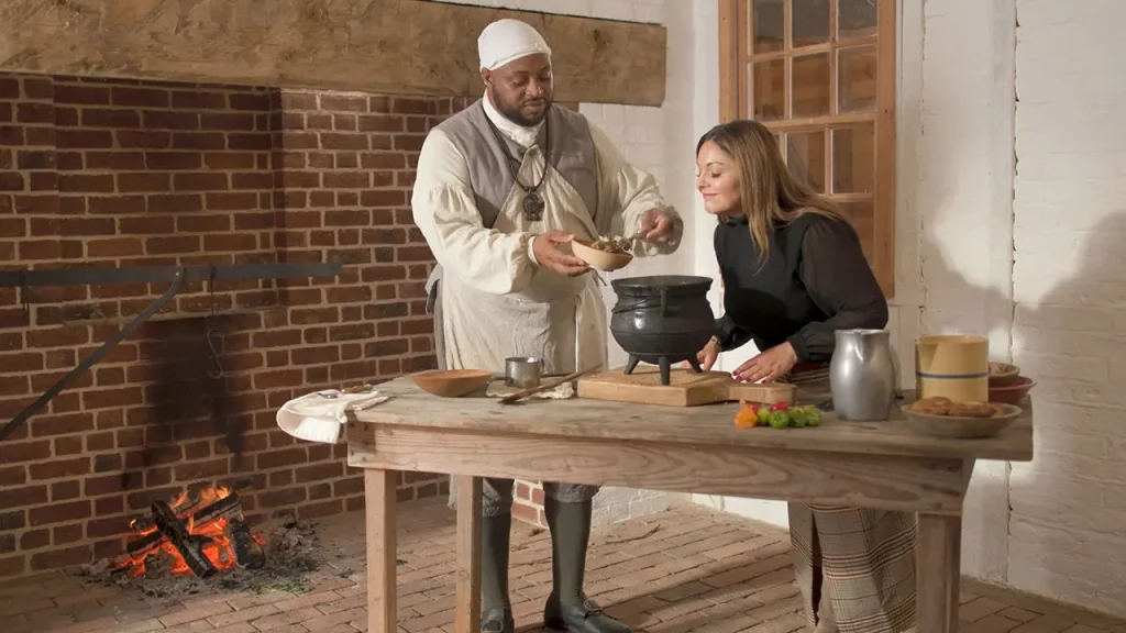 "America the Bountiful" explores the history of food during colonial times and the independence of the United States.