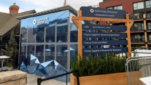 American Express and Chase take luxury lounge competition beyond airports.