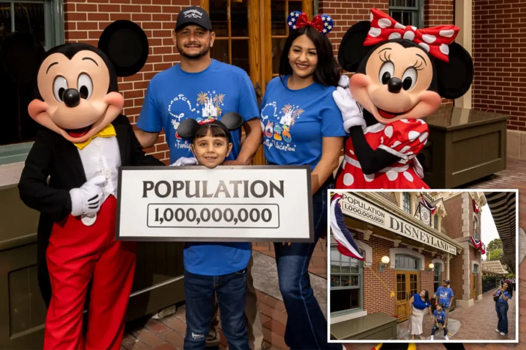 Arizona boy celebrates his 8th birthday as Disneyland's 1 billionth visitor