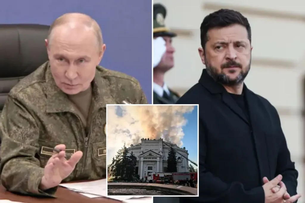 Attack in Crimea results in one death as Putin and Zelensky have individual calls with Trump