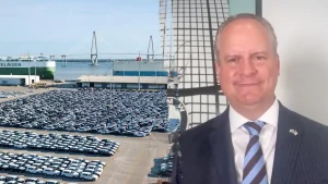BMW's CEO promotes US production efforts with a $1.7 billion electric vehicle expansion in South Carolina.