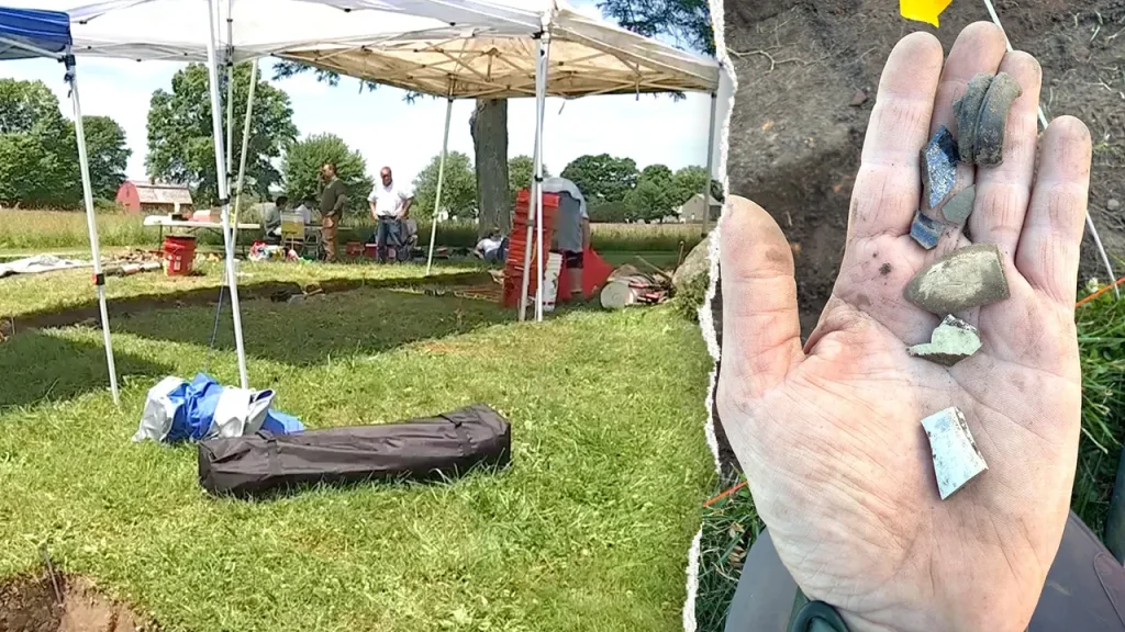Bake house for French soldiers from the Revolutionary War found in Connecticut