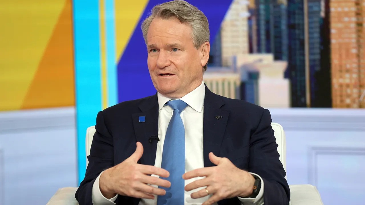 Bank of America’s CEO Moynihan downplays concerns about a recession due to interest rate increases.