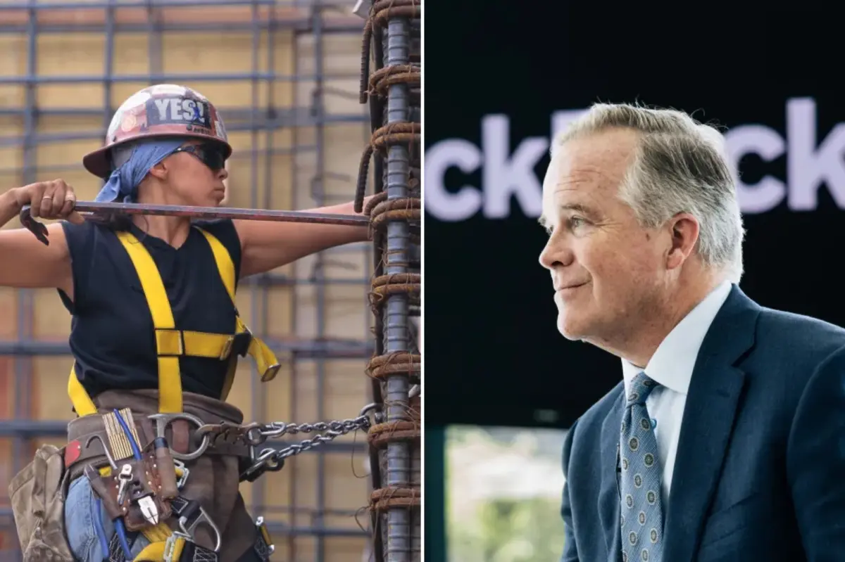 BlackRock is putting $100M into training skilled trades workers.
