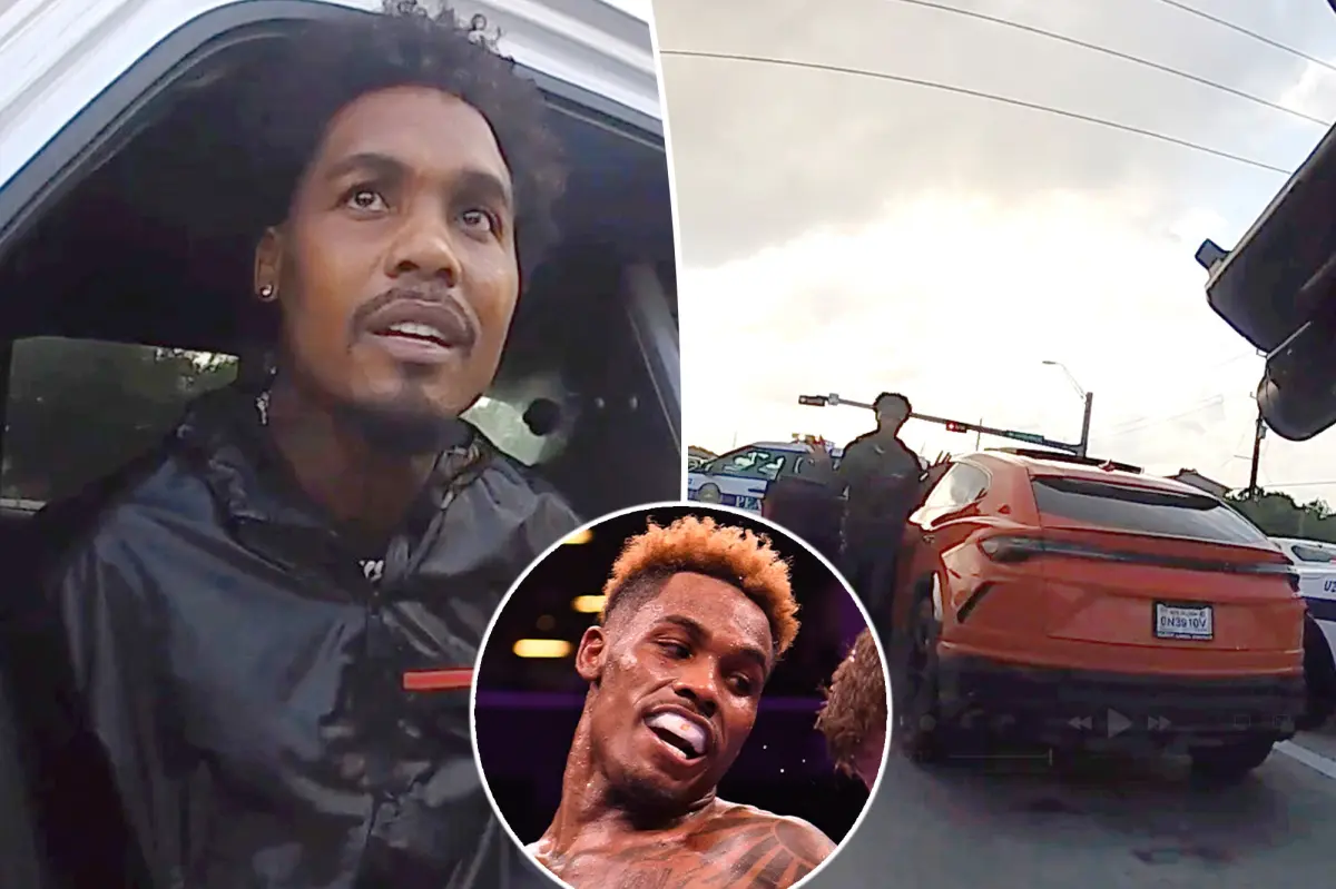 Boxing champion Jermall Charlo forced out of Lamborghini at gunpoint during serious DWI arrest