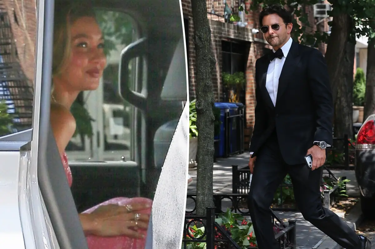 Bradley Cooper, Gigi Hadid, and other celebrities attend the wedding of Taylor Swift and Travis Kelce at Madison Square Garden