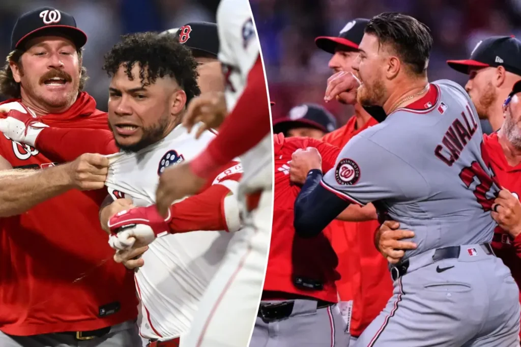 Cade Cavalli and Willson Contreras receive seven-game suspensions