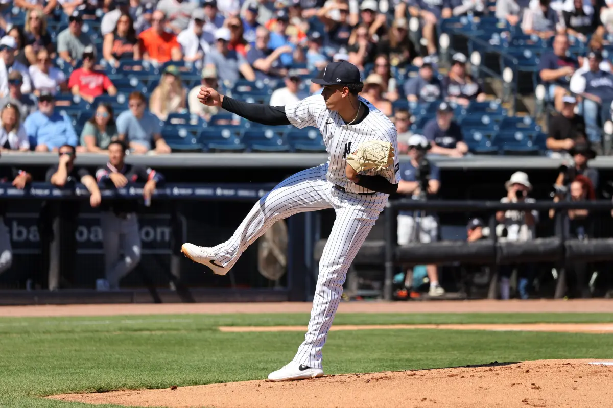 Carlos Lagrange of the Yankees will be sidelined from throwing for six weeks due to a shoulder injury