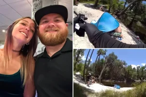 Chance Allison gave CPR to Brittany Clark, who was killed by an alligator in Florida, according to a medical report.
