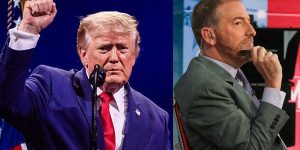 Chuck Todd experiences a breakdown over the great America 250 celebrations due to his obsession with Trump.