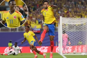 Colombia defeats Ghana to advance to the World Cup Round of 16